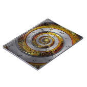 Steampunk -螺線形-無限時間 ノートブック (左側)