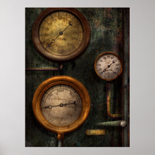 Steampunk – 配管 – ゲージングの成功 ポスター