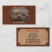 Steampunk -銃-サイドスロー 名刺 (正面/裏面)