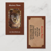 Steampunk -錠前屋-私のハートへの鍵 名刺 (正面/裏面)