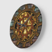 Steampunk 11の柱時計の選択 ラージ壁時計 (傾斜)