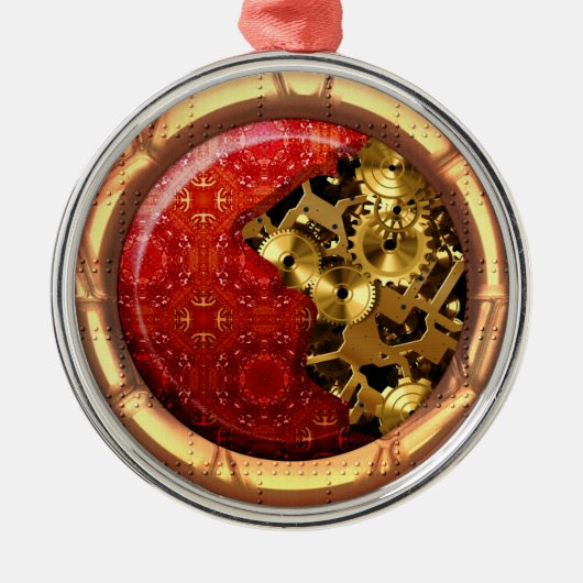 Steampunk 12オーナメントオプション メタルオーナメント (正面)