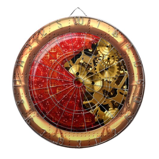 Steampunk 12 Dartboardオプション ダーツボード (正面)