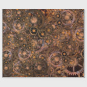 Steampunk 16の包装紙 ラッピングペーパー (フラット)