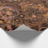 Steampunk 16の包装紙 ラッピングペーパー (コーナー)