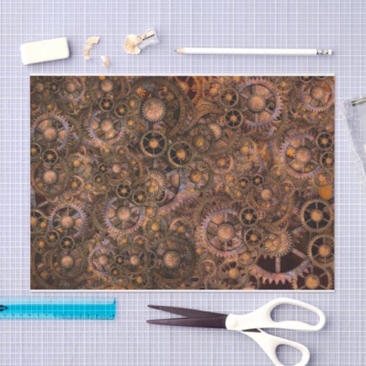 Steampunk 16 薄葉紙 (クラフト)