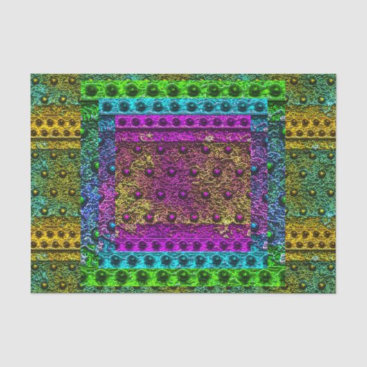 Steampunk 1 B,C,D & Eカラーオプションティッシュペーパー 薄葉紙 (正面)