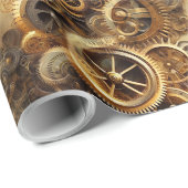 Steampunk 27A1ラッピング紙 ラッピングペーパー (ロールコーナー)