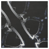 Steampunk 3Dブラックハートシリーズ ファブリック (見本)