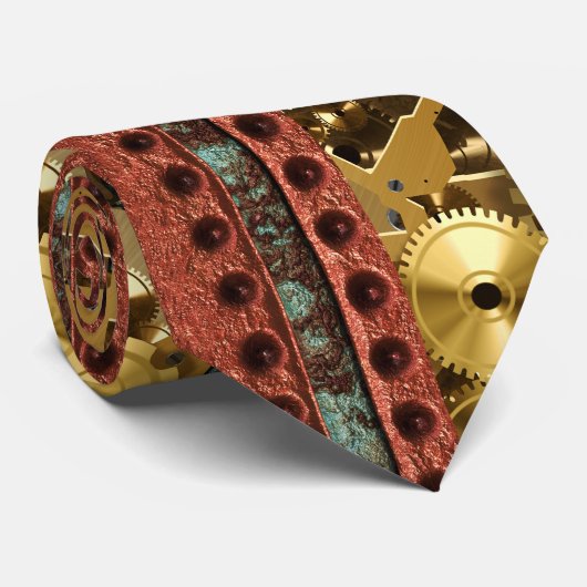 Steampunk 4のタイ ネクタイ (ロール)