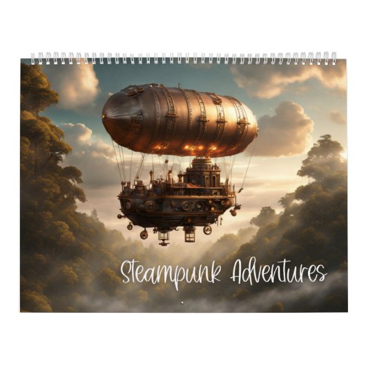 Steampunk Adventures Calendar カレンダー (カバー)