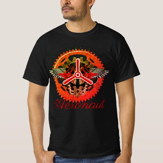 Steampunk Aeronaut, Himmelsmechanik Ärmelloses Shi Tシャツ (正面)