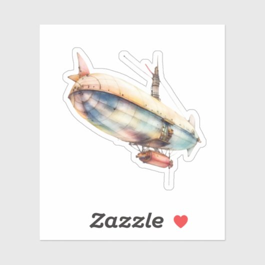 Steampunk Airship シール (シート)