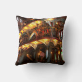 Steampunk - Allisはすべての作業をする クッション (裏面)