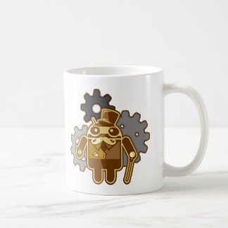 Steampunk Android コーヒーマグカップ