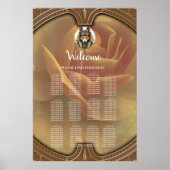 Steampunk Anubis Fox Portrait  ポスター (正面)