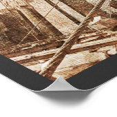 Steampunk apparitions over the Brooklyn Bridge ポスター (角)