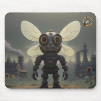 Steampunk Bee Muismat Bob's Bees マウスパッド