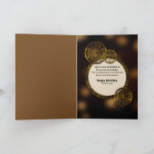 Steampunk Birthday with Metal Gear Clock n Guitar カード (内部)