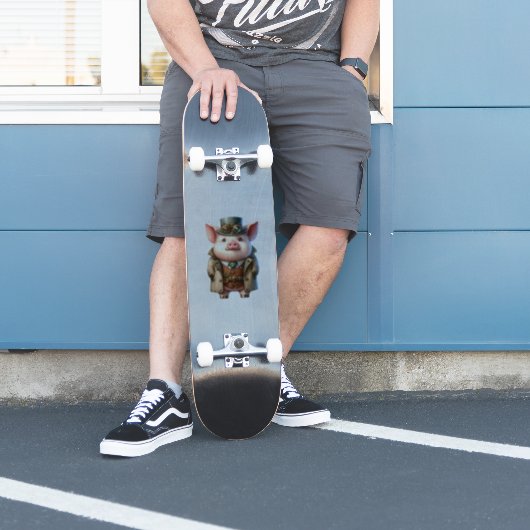 Steampunk Boar透明ステッカー シール (スケーター)