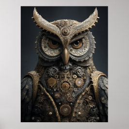 Steampunk Brass Sentinel ポスター