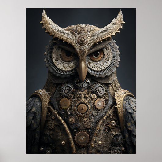 Steampunk Brass Sentinel ポスター (正面)