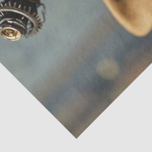 Steampunk camel geared decoupage 薄葉紙 (詳細)