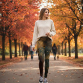 Steampunk Castle Leggings - Victorian Gothic レギンス