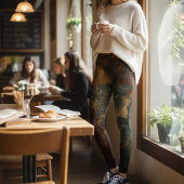 Steampunk Castle Leggings - Victorian Gothic レギンス