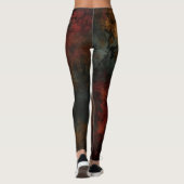 Steampunk Castle Leggings - Victorian Gothic レギンス (裏面)