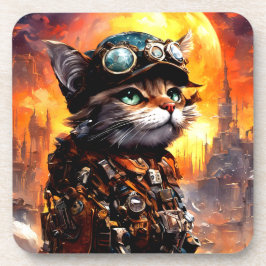 Steampunk Cat II コースター
