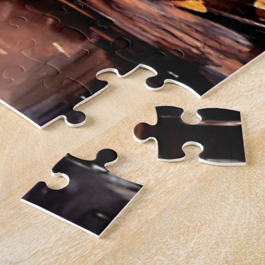 Steampunk Cat II ジグソーパズル (側面)