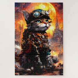 Steampunk Cat II ジグソーパズル