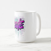 "Steampunk Celestial Moth & Hummingbird - Mechanic コーヒーマグカップ (正面右)