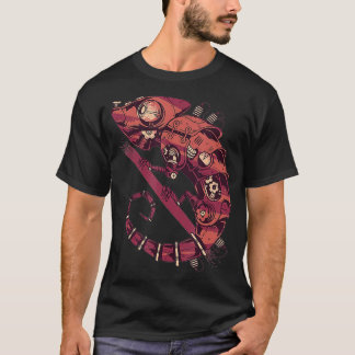 Steampunk chameleon  Gothic tees Tシャツ