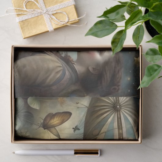 Steampunk Children Airship 薄葉紙 (ギフト)