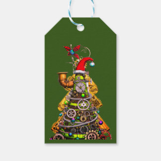 Steampunk Christmas Tree ギフトタグ