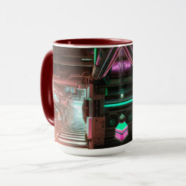 Steampunk City Themed Mug マグカップ