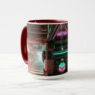 Steampunk City Themed Mug マグカップ