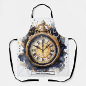 Steampunk Clock Face Apron エプロン (正面)
