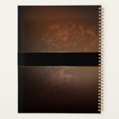 Steampunk clock with antique gears プランナー手帳 (裏面)