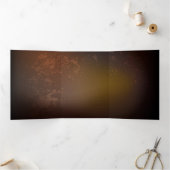 Steampunk clock with antique gears 三つ折りカード (内部)