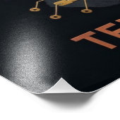 Steampunk Clockwork Flower: Temporal Bloom Engine  フォトプリント (角)