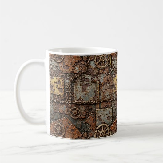 Steampunk Coffee Mug コーヒーマグカップ (左)