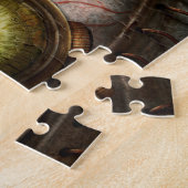 Steampunk - Creepy – テクノロジーに注目 ジグソーパズル (側面)
