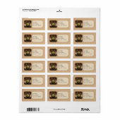 Steampunk - Creepy – テクノロジーに注目 ラベル (フルシート)