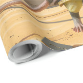 Steampunk Desert Explorer Mouse  ラッピングペーパー (ロールコーナー)