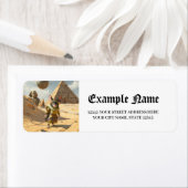 Steampunk Desert Explorer Mouse  ラベル (インサイチュ)