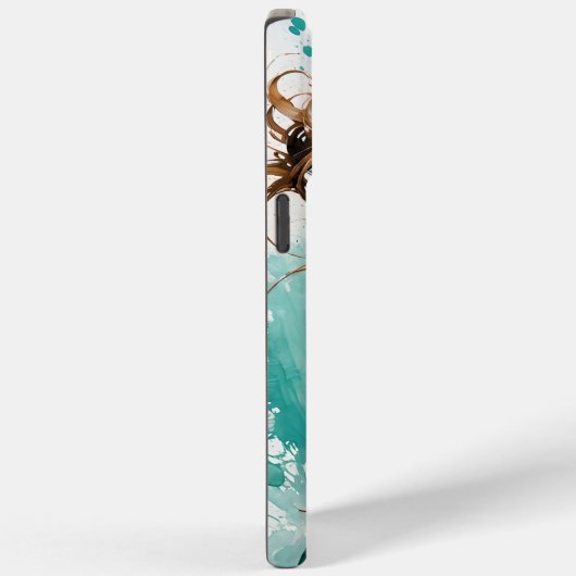 Steampunk Diva ⚙️ Style Rétro-Futuriste Case-Mate iPhoneケース (裏面 / 右)