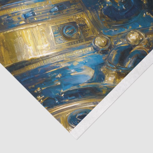 Steampunk Dragon Fantasy Art Decoupage Design 薄葉紙 (詳細)